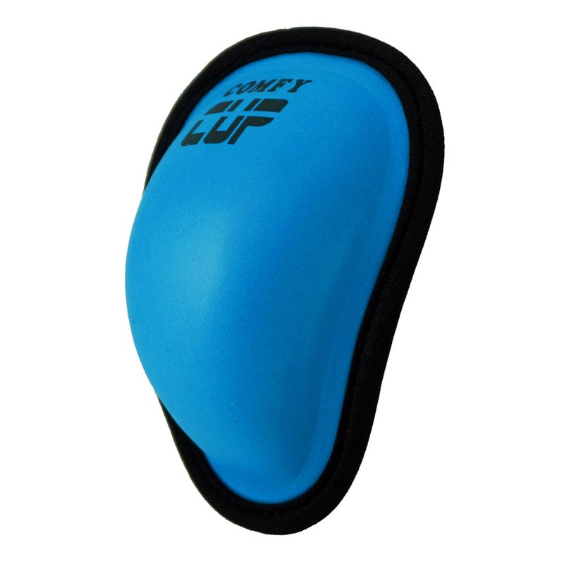 Comfy Cup Neon Blue (Ages 7-11) | The Original Boys Youth-Sized Soft Foam Beginners Kids Protective Cup for Baseball, Football, Hockey, Lacrosse, MMA, Rugby, Soccer, Karate - Image 3
